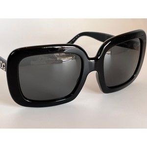 Dolce & Gabbana black designer sunglasses square